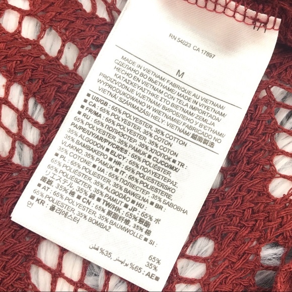 Banana Republic Boho Crochet Racerback Tank EUC - Picture 8 of 8